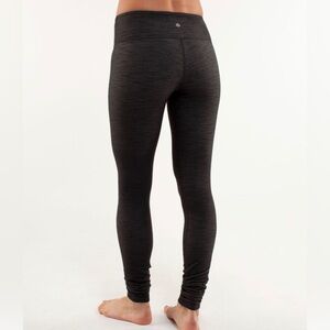 Lululemon Wunder Under Pant Deep Black Coal Slub Denim 2